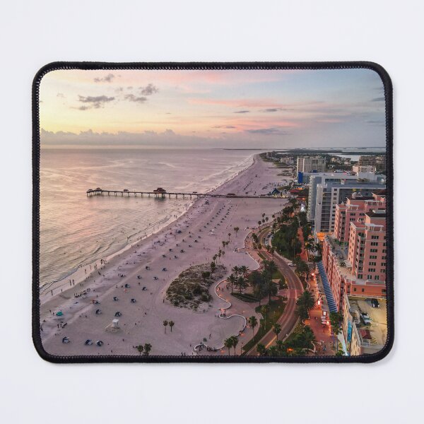 Item preview, Clearwater Beach Pier — Florida Gulf Coast Sunset designed and sold by FlybyVideo.