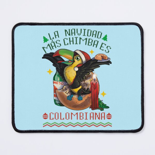 Item preview, Illustrated design of a Colombian Christmas toucan designed and sold by FoxnakeChiros.