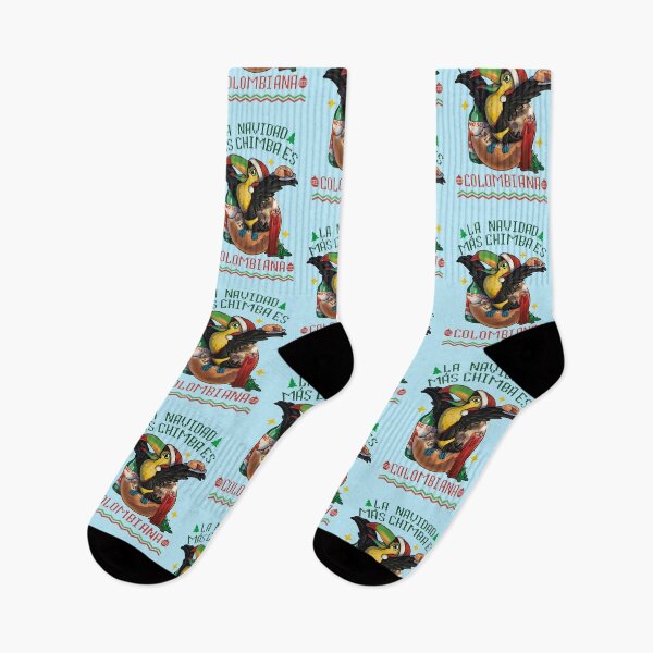 Item preview, Illustrated design of a Colombian Christmas toucan designed and sold by FoxnakeChiros.