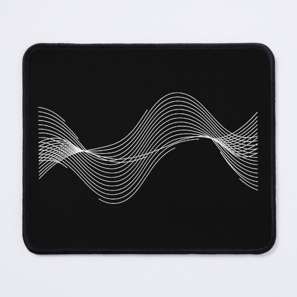 Item preview, Minimal Parallel Wave Line Art designed and sold by Le Grand Requin.