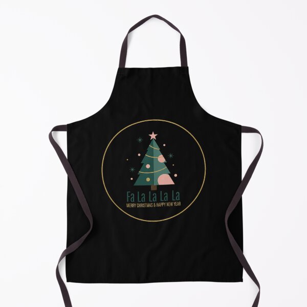 Item preview, Fa La La La La Modern Christmas Tree designed and sold by ShapeVibe.