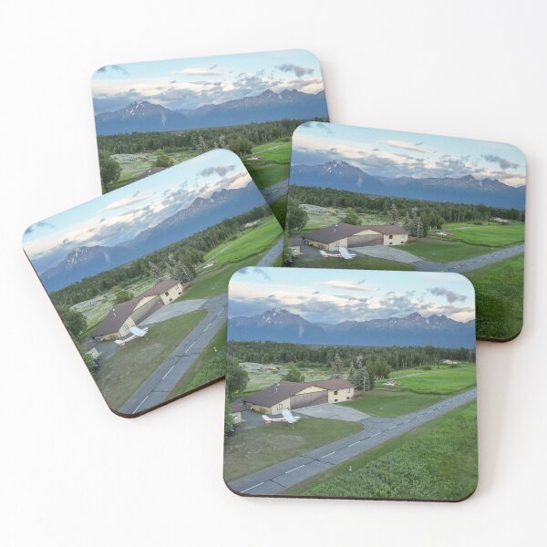 Item preview, Wasilla Airstrip — Alaska Mountain Landscape designed and sold by FlybyVideo.