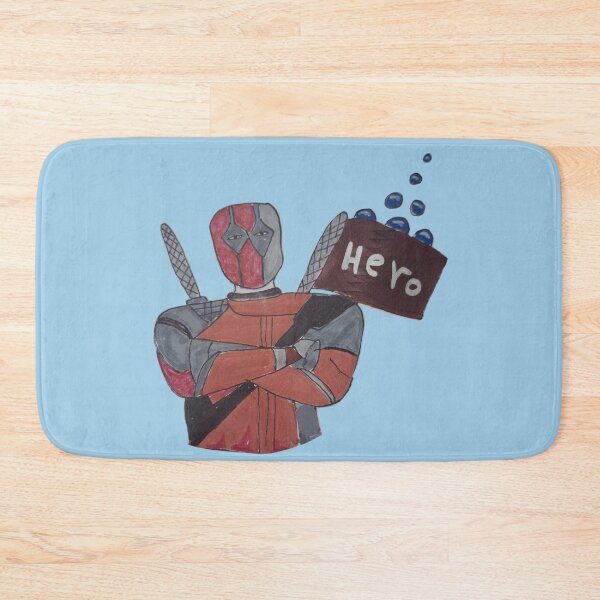 Item preview, Epic Hand-Drawn Warrior Holding “Hero” Banner – Powerful Heroic Art designed and sold by Eman4design.