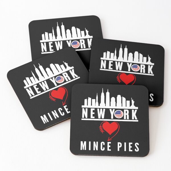 Item preview, New Yokers Love Mince Pies (with white text). designed and sold by MPC-Mince-Pies.
