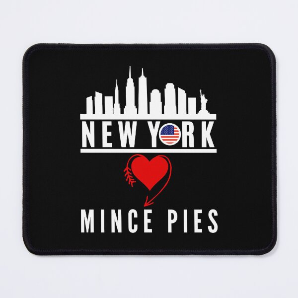 Item preview, New Yokers Love Mince Pies (with white text). designed and sold by MPC-Mince-Pies.