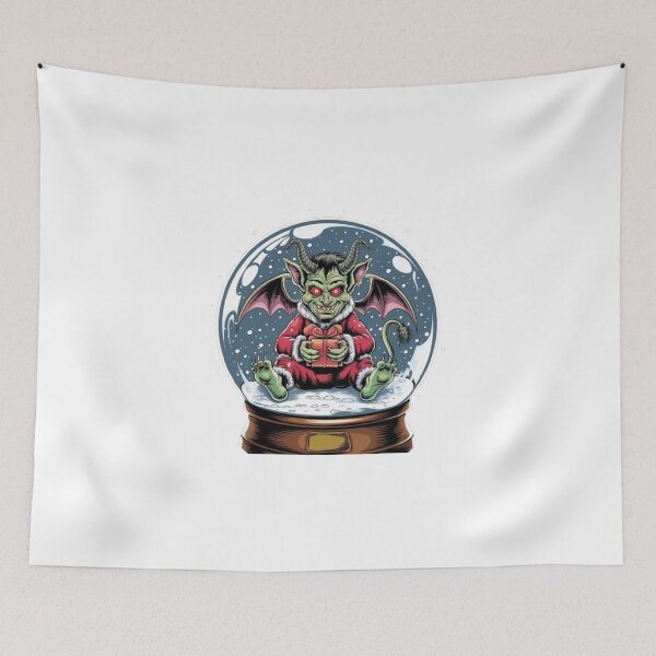 Item preview, Santa krampus globe  designed and sold by Mega _Tronus .