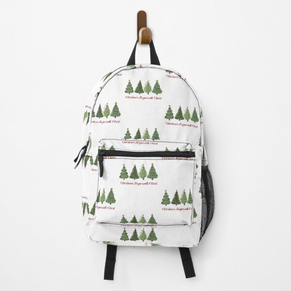 Item preview, Christmas Begins with Christ – Green Christmas Trees Design designed and sold by Illustrated Faith.