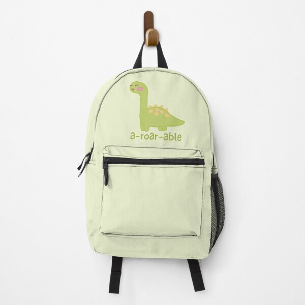 Item preview, a-roar-able happy green dinosaur designed and sold by winterpumpkin.