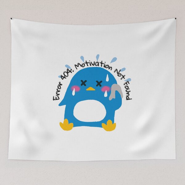 Item preview, Error 404: Motivation Not Found – Funny Relatable designed and sold by Hussar08.