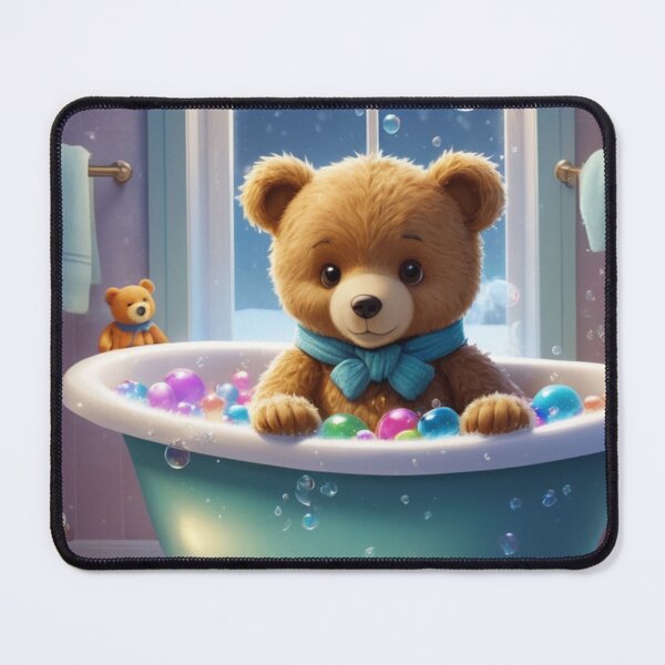 Item preview, Teddy Bear in Bubble Bath designed and sold by Sweet Dreams Ambience.