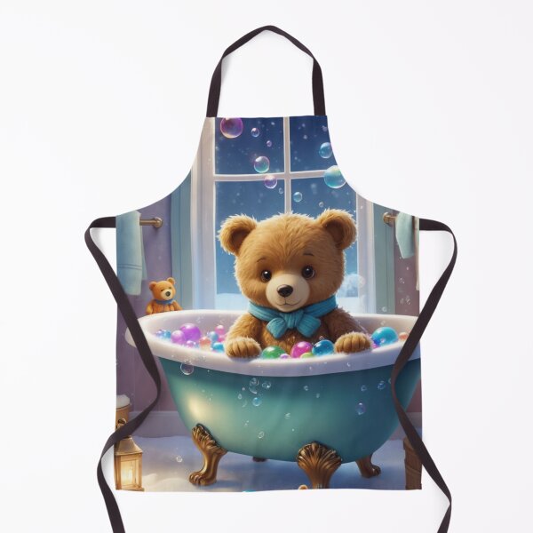 Item preview, Teddy Bear in Bubble Bath designed and sold by Sweet Dreams Ambience.