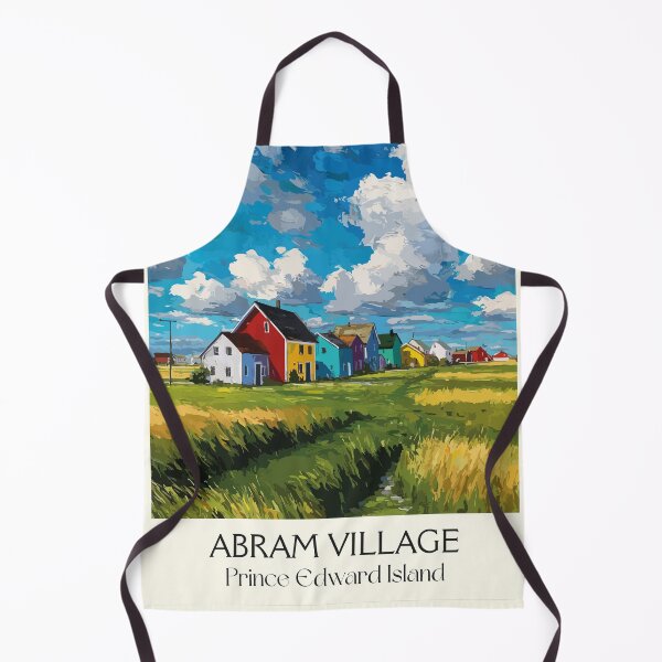 Item preview, Abram Village Prince Edward Island | Coastal Acadian Village Poster designed and sold by TuncGK.