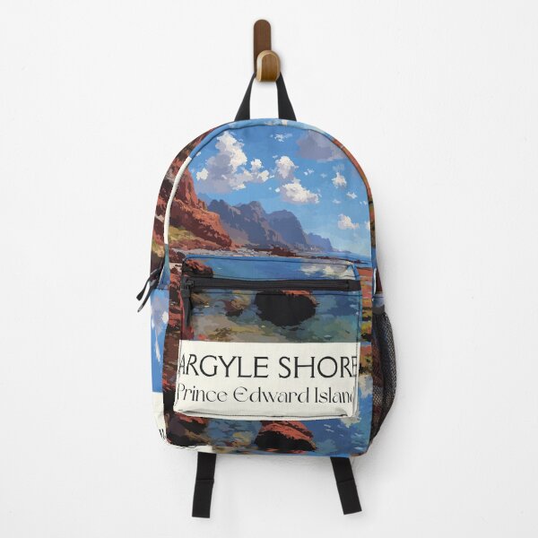 Item preview, Argyle Shore Prince Edward Island | Red Cliffs Coastal Poster designed and sold by TuncGK.