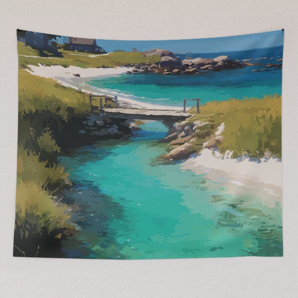 Item preview, Basin Head Prince Edward Island | Singing Sands Beach Poster designed and sold by TuncGK.