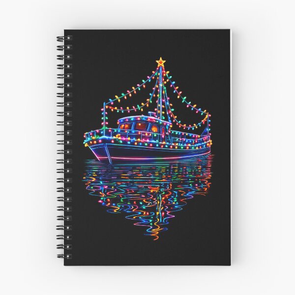 Item preview, Christmas Light Boating Parade designed and sold by ChristinasMess.