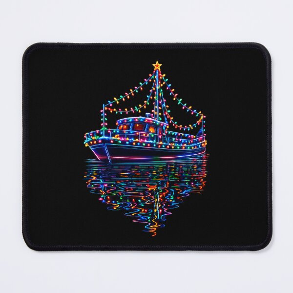 Item preview, Christmas Light Boating Parade designed and sold by ChristinasMess.