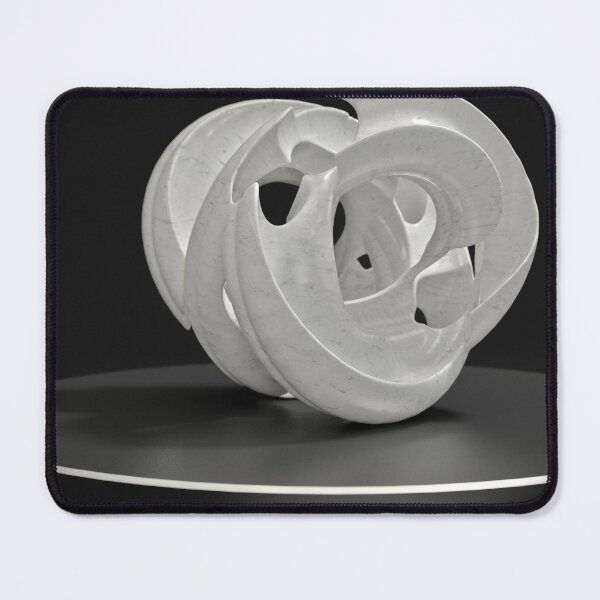 Item preview, Shell Sculpture | Abstract 3D Art | Organic White Marble Design designed and sold by Keltoi-art.