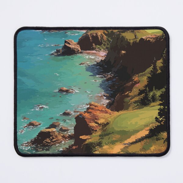 Item preview, Belfast Prince Edward Island | Rural Coastline Poster designed and sold by TuncGK.