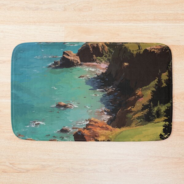 Item preview, Belfast Prince Edward Island | Rural Coastline Poster designed and sold by TuncGK.