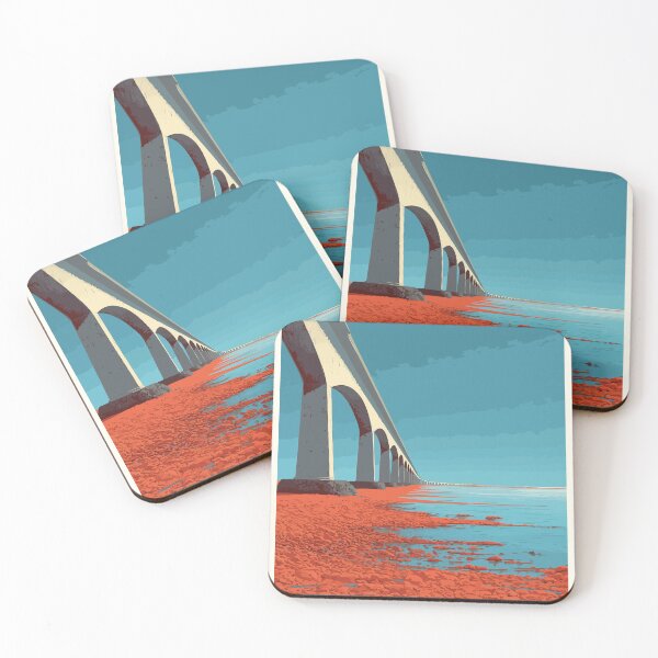 Item preview, Borden-Carleton Prince Edward Island | Confederation Bridge Poster designed and sold by TuncGK.