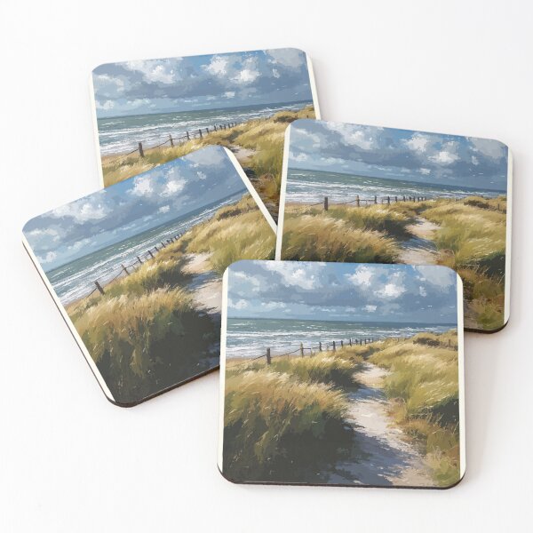 Item preview, Brackley Beach Prince Edward Island | National Park Dune Poster designed and sold by TuncGK.