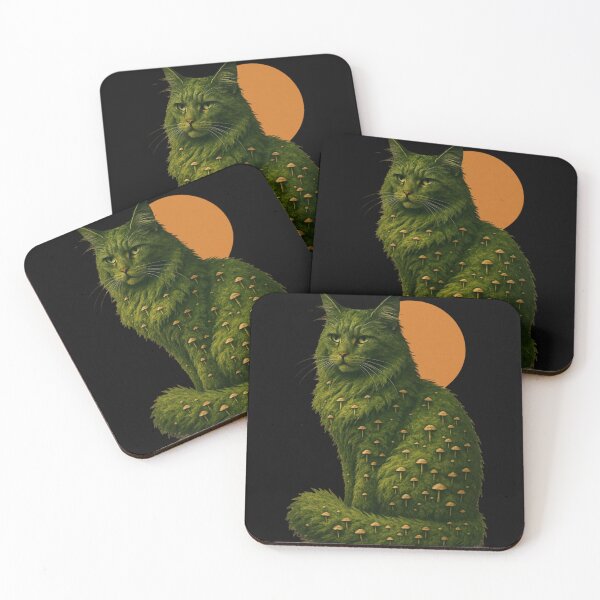Artikelvorschau, Mosscore Maine-Coon – Zuhause ist, wo das Moos ist entworfen und verkauft von GiftLore Studio.