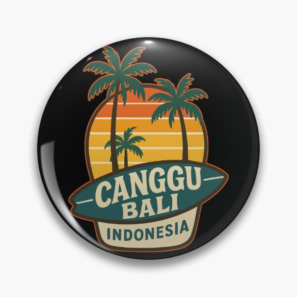 Item preview, Canggu Palm Beach Bali Indonesia  designed and sold by TomFrontierArt.