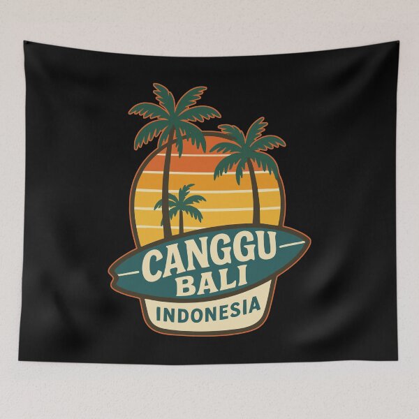 Item preview, Canggu Palm Beach Bali Indonesia  designed and sold by TomFrontierArt.