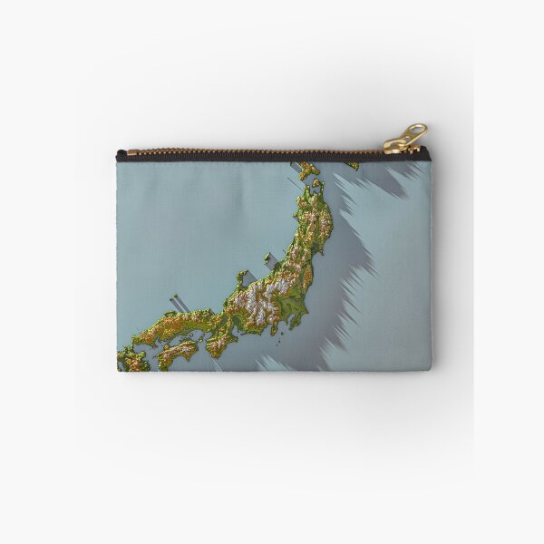 Item preview, Japan Topographic Map 3D | Raised Relief | Geographic Isometric Design designed and sold by Keltoi-art.