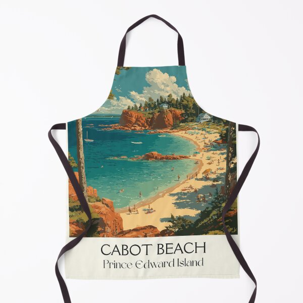 Item preview, Cabot Beach Prince Edward Island | Malpeque Bay Shore Poster designed and sold by TuncGK.