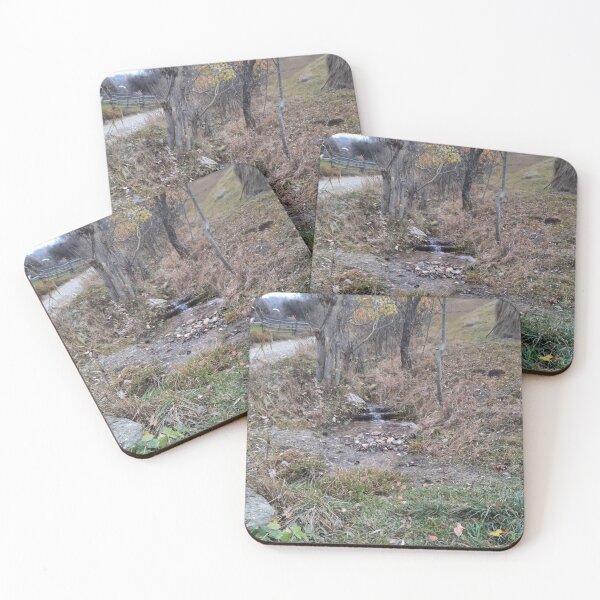Item preview, Tranquil Howard University aStream in Autumn Landscape designed and sold by dishcutnes.