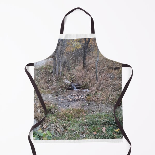 Item preview, Tranquil Howard University aStream in Autumn Landscape designed and sold by dishcutnes.