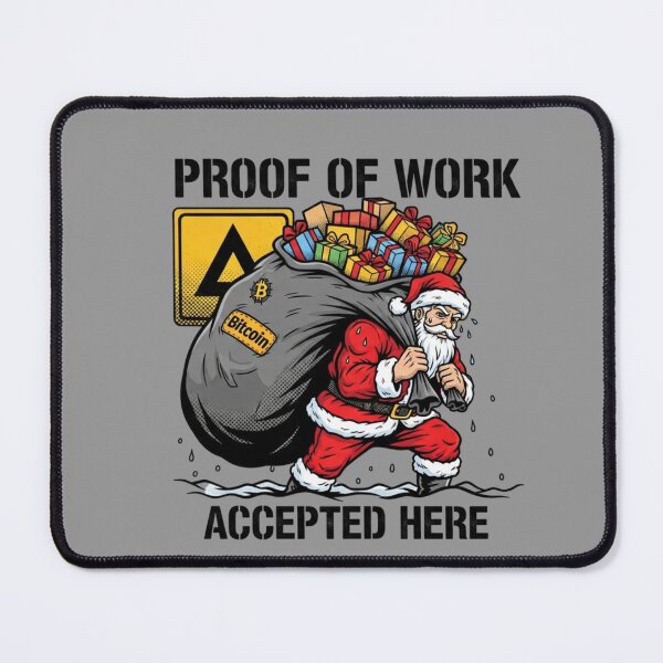 Item preview, Proof Of Work Accepted Here Bitcoin Shirt Design designed and sold by KINGWANI.