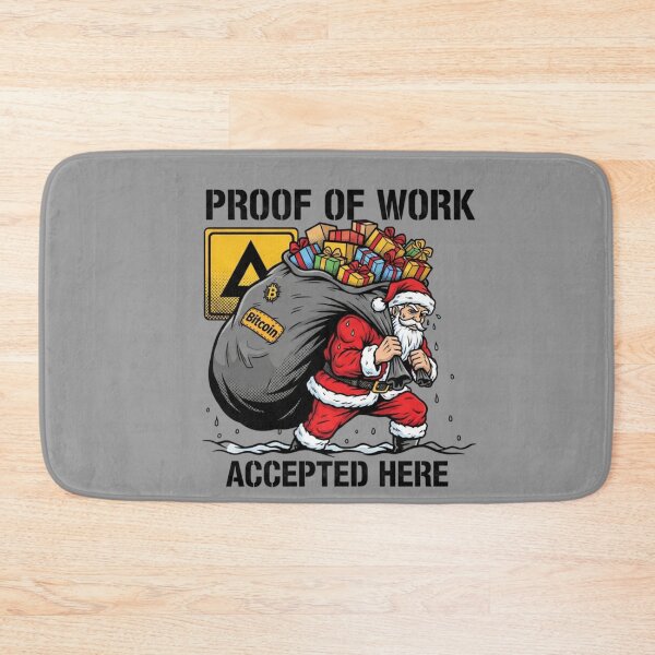 Item preview, Proof Of Work Accepted Here Bitcoin Shirt Design designed and sold by KINGWANI.