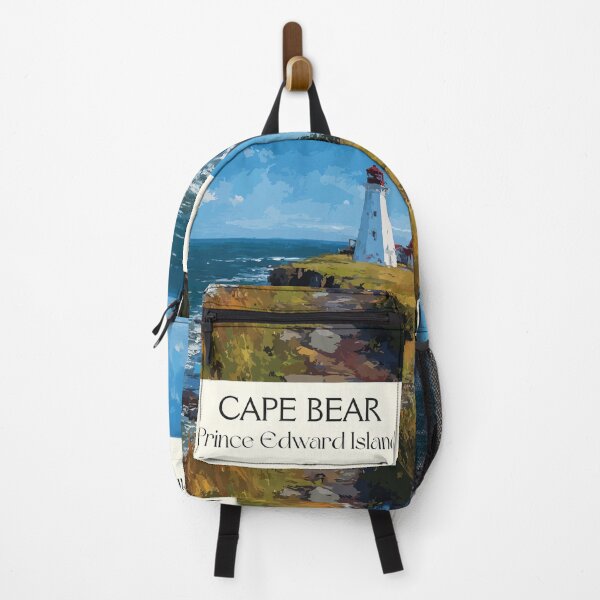 Item preview, Cape Bear Prince Edward Island | Lighthouse Cliff Poster designed and sold by TuncGK.