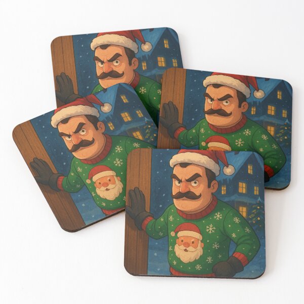 Item preview, Hello Neighbor Christmas Sneak designed and sold by SHOCAMPOS DESIGNS .