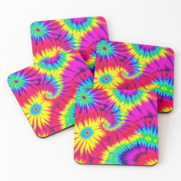 Item preview, Vibrant Tie Dye Burst Pattern designed and sold by HLPsychDesigns.