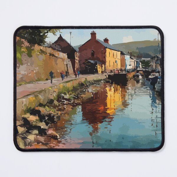 Item preview, Cardigan Prince Edward Island | Riverside Harbour Poster designed and sold by TuncGK.