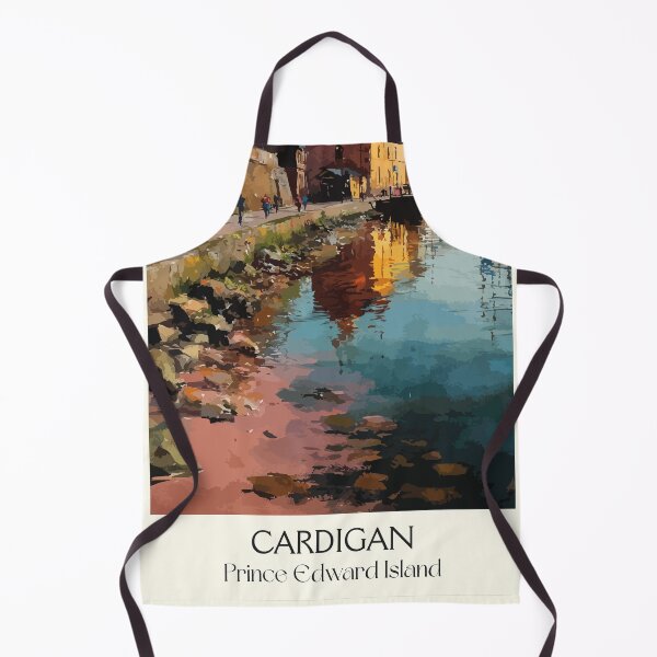 Item preview, Cardigan Prince Edward Island | Riverside Harbour Poster designed and sold by TuncGK.