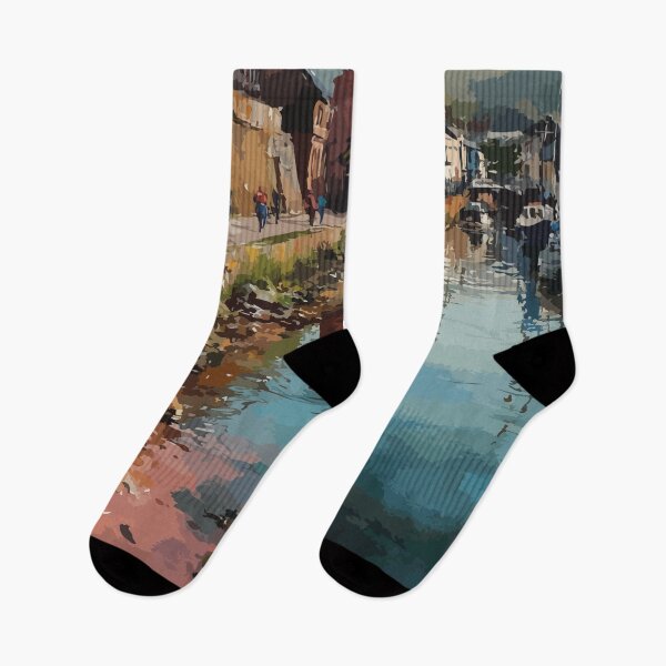 Item preview, Cardigan Prince Edward Island | Riverside Harbour Poster designed and sold by TuncGK.