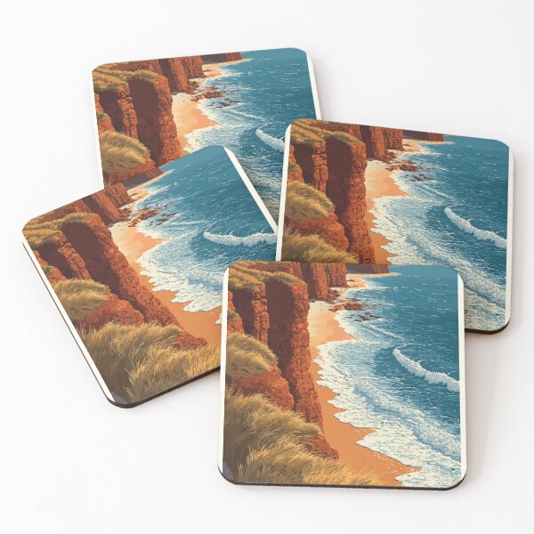 Item preview, Cavendish Prince Edward Island | Red Cliffs National Park Poster designed and sold by TuncGK.
