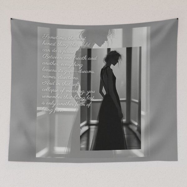 Item preview, Graceful Silhouette in Black and White designed and sold by MetaModel Studio.