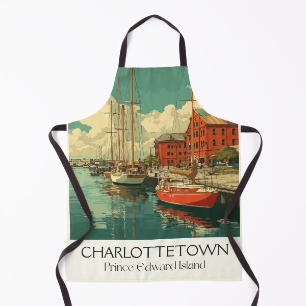 Item preview, Charlottetown Prince Edward Island | Historic Harbour City Poster designed and sold by TuncGK.