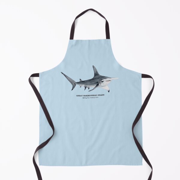 Item preview, GREAT HAMMERHEAD SHARK-Sphyrna mokarran (name) designed and sold by BEATRIZ ABAITUA.