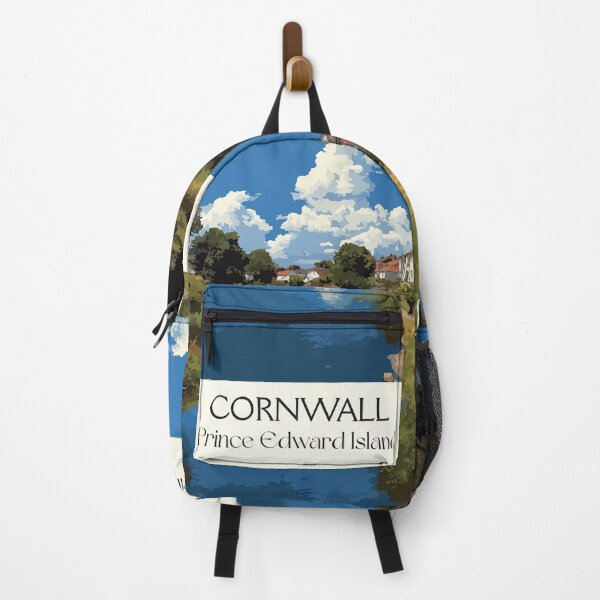 Item preview, Cornwall Prince Edward Island | West River Shoreline Poster designed and sold by TuncGK.
