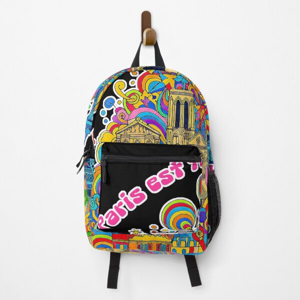 Item preview, Paris Is Always a Good Idea – Paris Est Toujours Une Bonne Idée – Psychedelic Paris Pop Art designed and sold by FrancophileFun.