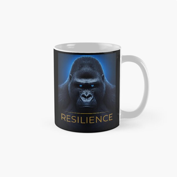 Item preview, RESILIENCE – Gorilla Strength designed and sold by NatureNinja.
