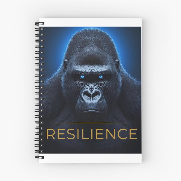 Item preview, RESILIENCE – Gorilla Strength designed and sold by NatureNinja.