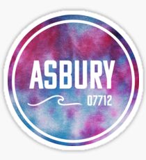 Asbury Park - Tie Dye Sticker