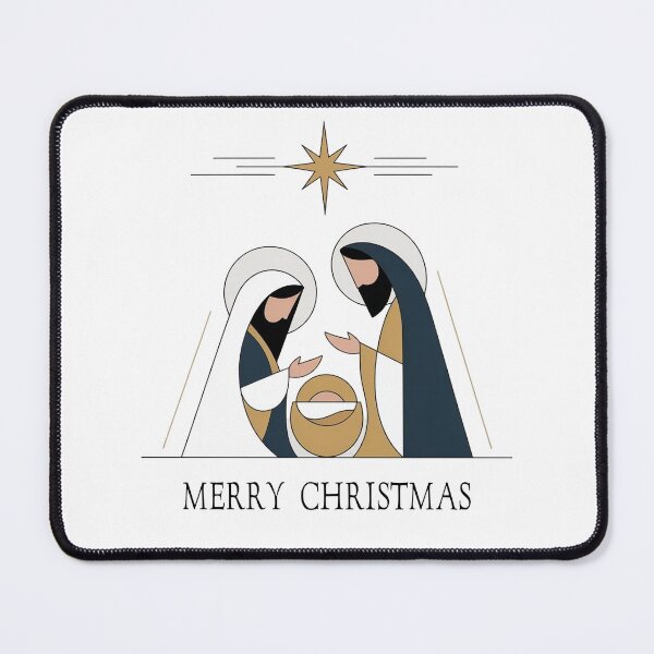 Item preview, Minimalist Geometric Nativity Scene Modern Christmas designed and sold by WikaKowalczyk.